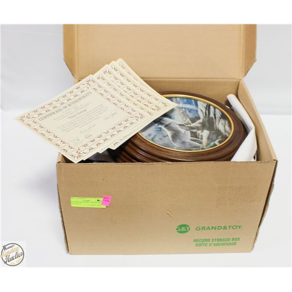 COLLECTOR PLATES – BRADFORD EXCHANGE