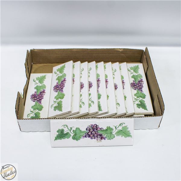 12 MATCHING 2 INCH X 6 INCH ITALIAN LISTELLO