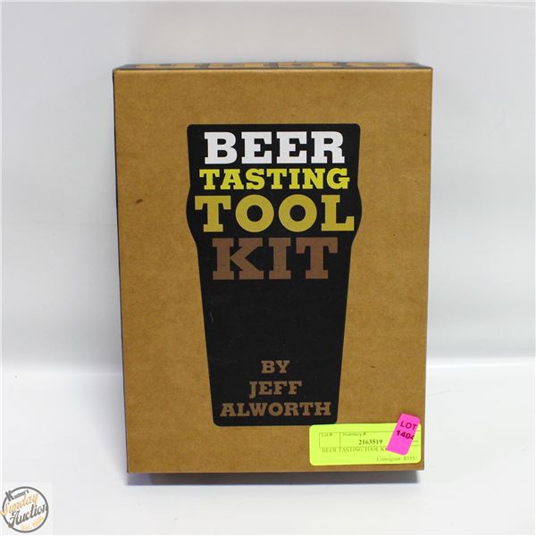 BEER TASTING TOOL KIT NEW