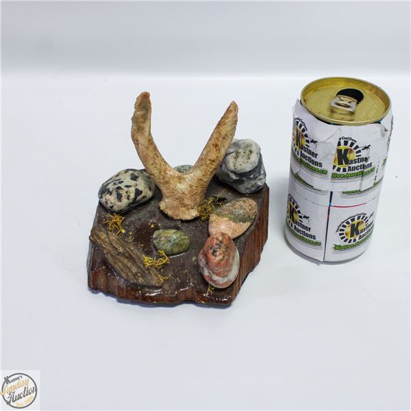 GENUINE ANTERL SHED/GENUINE STONES/REAL WOOD