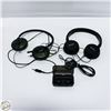 Image 1 : 2 PAIRS OF SONY HEADPHONES + 1 PAIR OF