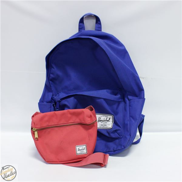 HERSCHEL BLUE BACKPACK FULL SIZE +