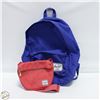 Image 1 : HERSCHEL BLUE BACKPACK FULL SIZE +