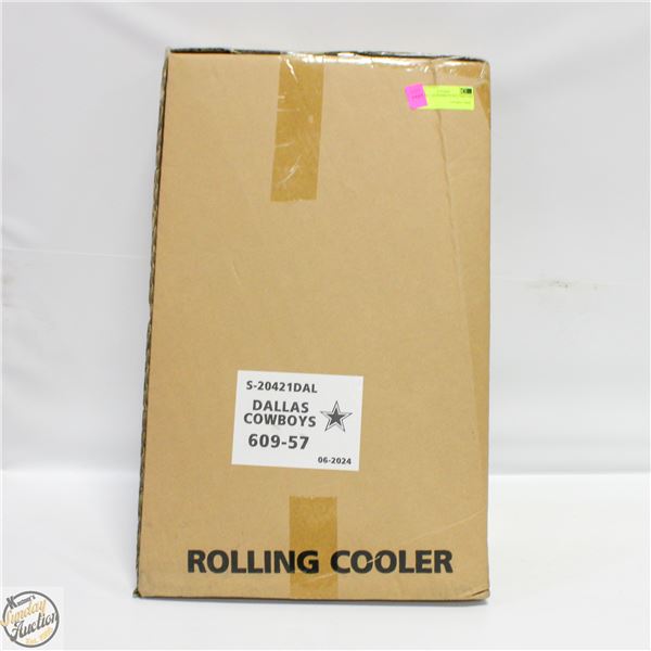 BNIB DALLAS COWBOYS ROLLING COOLER BAG