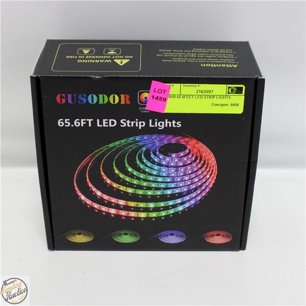 BNIB 65 FEET LED STRIP LIGHTS