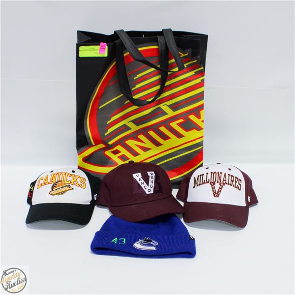 MISC VANCOUVER CANUCKS HATS