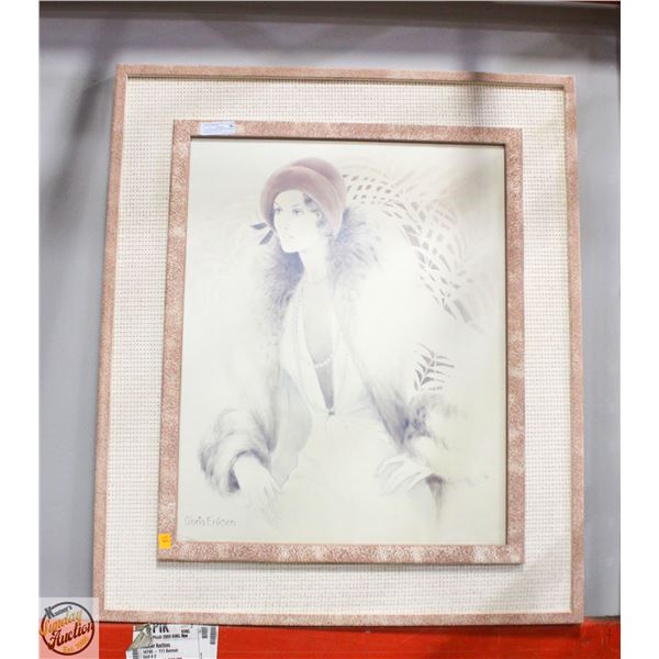 LARGE FRAMED PRINT BY GLORIA ERIKSEN H41XW35
