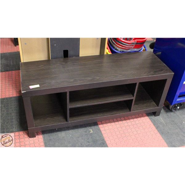DARK WOODGRAIN TV/MEDIA STAND MULTI-PURPOSE,
