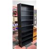 Image 1 : BLACK BOOKCASE WITH 9 SHELVES 2 ARE