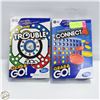 Image 1 : NEW HASBRO MINI GAMES 1TROUBLE 1CONNECT 4
