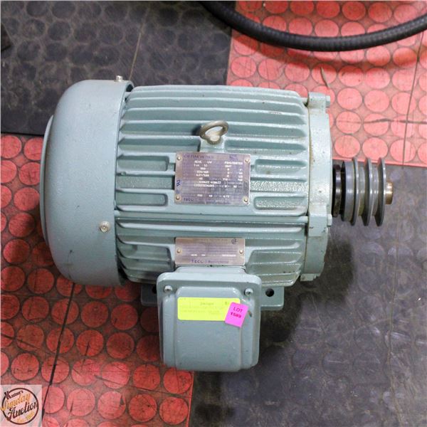 TECO WESTINGHOUSE 1.5 HP LOW-SPEED ELEC. MOTOR