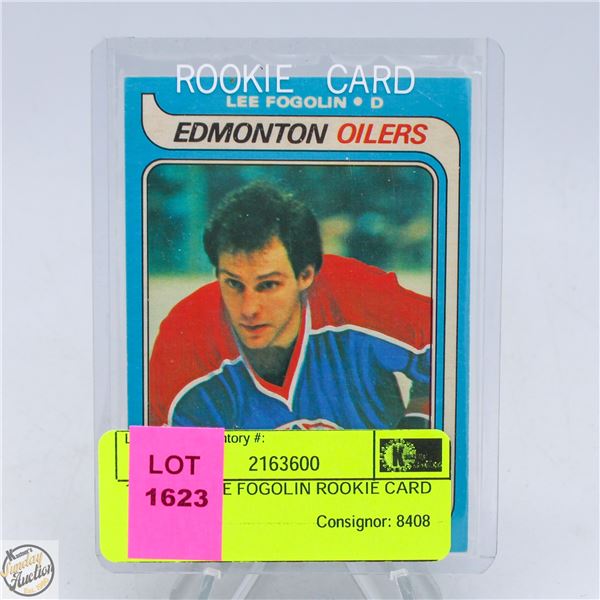 1979OPC  LEE FOGOLIN ROOKIE CARD