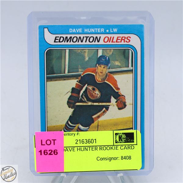 1979 OPC DAVE HUNTER ROOKIE CARD