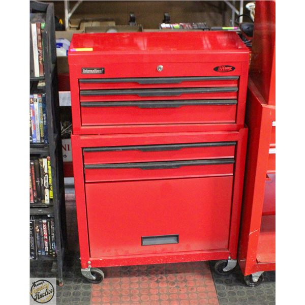 RED TOOL BOX ROLLING INTERNATIONAL H-36.75"