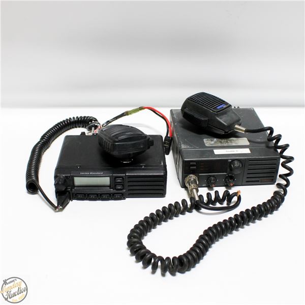 SET OF 2 RADIUS MOBILE RADIO BLACK FOR