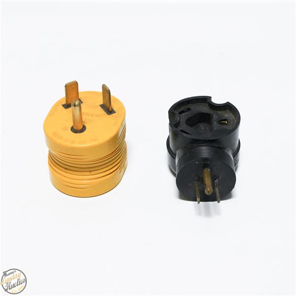 FLAT WITH TWO RV 110-220 V CONVERTING PLUGS