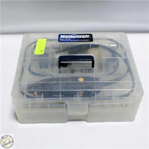 MASTERCRAFT ROTARY TOOL KIT - HUNDREDS OF