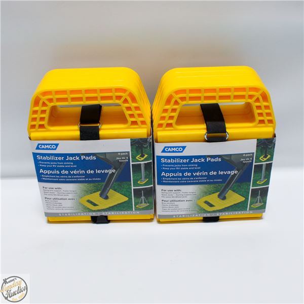NEW (X2) CAMCO RV STABLIZER JACK
