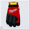 Image 1 : NEW MILWAUKEE LIGHT WEIGHT WORK GLOVES W/SMART