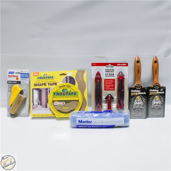 NEW LOT OF PAINTING ACCESSORIES