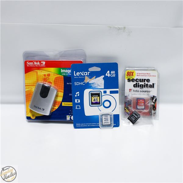 SEALED 2 MEMORY CARDS