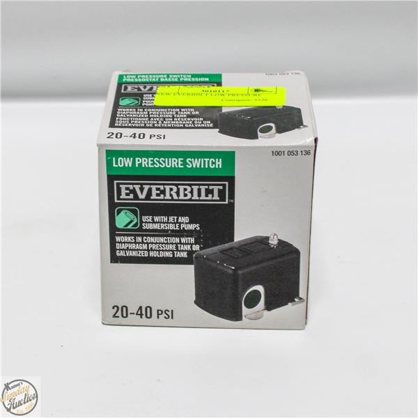 NEW EVERBIILT LOW PRESSURE