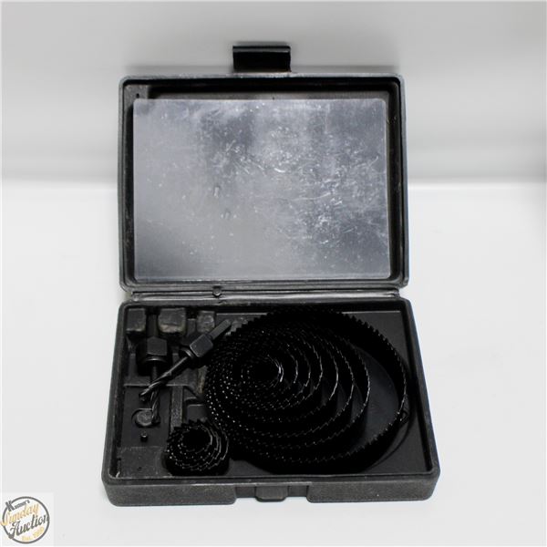17-PC HOLE SAW KIT WITH ARBORS - 19-127 MM