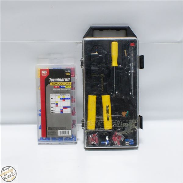 TRADES PRO-WIRE STRIPPER/CRIMPER KIT WITH