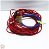 Image 1 : RED 50 FOOT OUTDOOR EXTENSION CORD AND