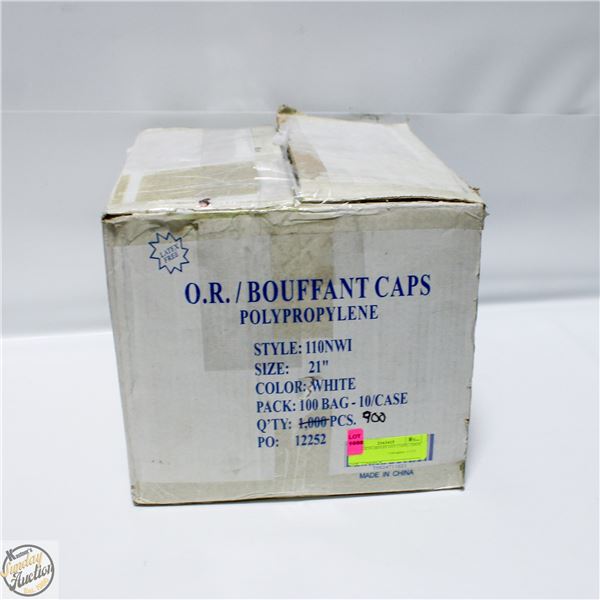 HAIR NETS (BOUFFANT CAPS), OPEN BOX