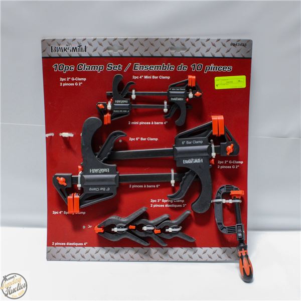 8PC CLAMP SET