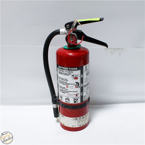 5LB FIRE EXTINGUISHER FULLY CHARGED