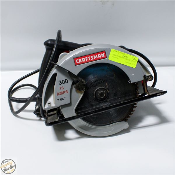 CRAFTSMAN 7.25" CIRCULAR SAW CORDED