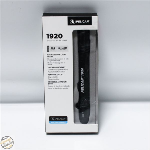 NEW PELICAN 1920 HIGH PERFORMANCE LED FLASHLIGHT