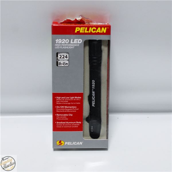 NEW PELICAN 1920 HIGH PERFORMANCE LED FLASHLIGHT