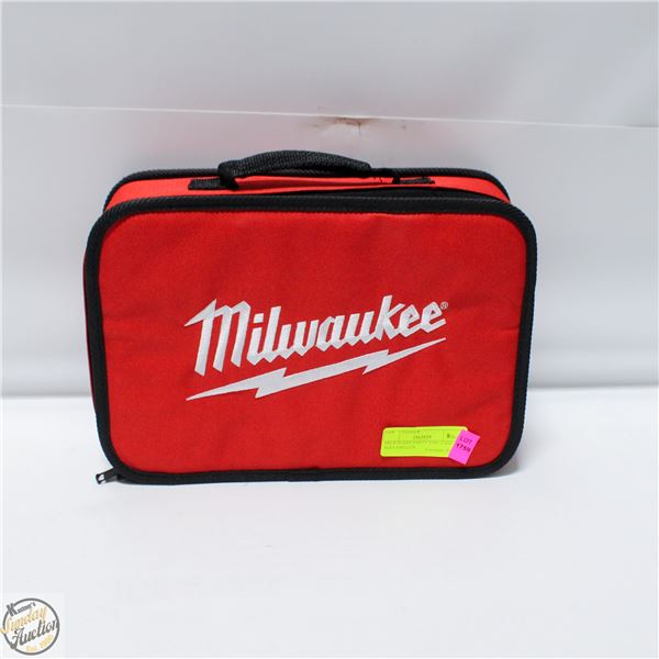 MILWAUKEE EMPTY TOOL CASE SOFT SHELLED