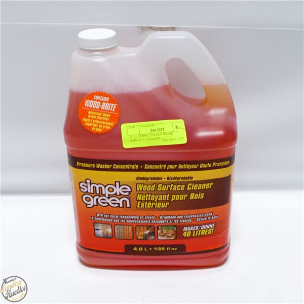 WOOD SURFACE CLEANER