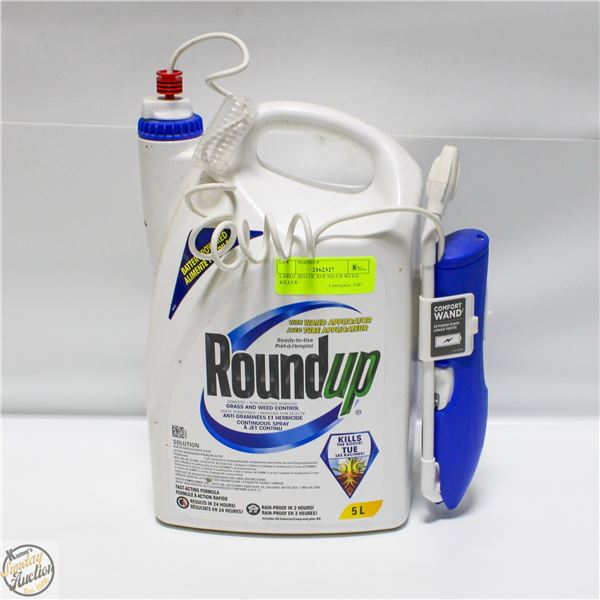 JUG OF ROUND UP WEED KILLER