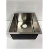 Image 3 : BRAND NEW STAINLESS KITCHEN SINK -  19X17”X9”