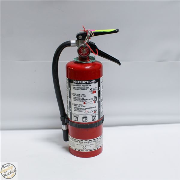 5LB FIRE EXTINGUISHER FULLY CHARGED