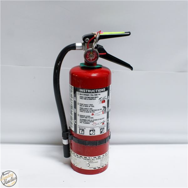 5LB FIRE EXTINGUISHER FULLY CHARGED