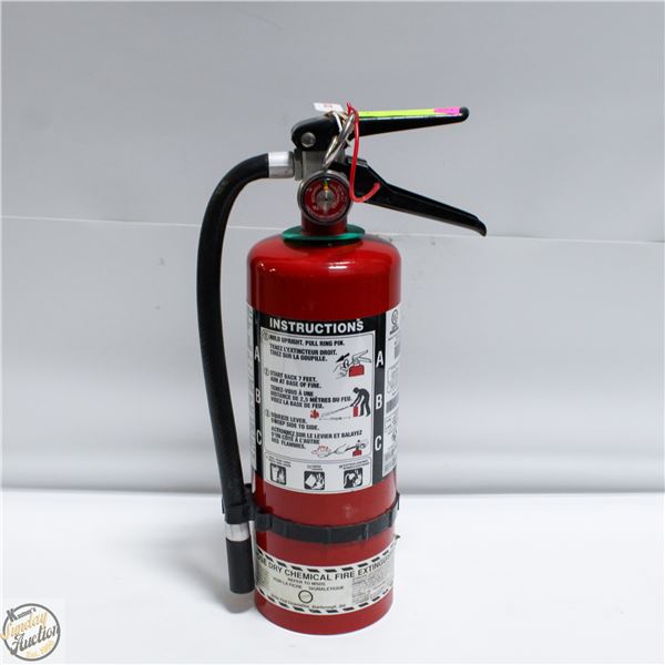 5LB FIRE EXTINGUISHER FULLY CHARGED
