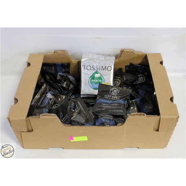 FLAT OF DARK ROAST COFFEE