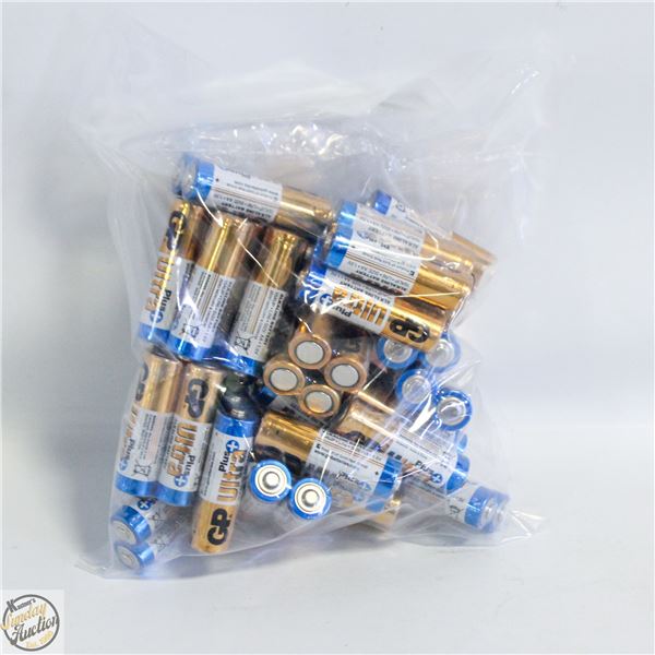 25 X 2PKS = 50 TOTAL AA ALKALINE BATTERIES