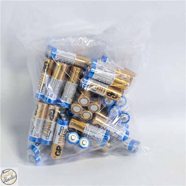 25 X 2PKS = 50 TOTAL AA ALKALINE BATTERIES