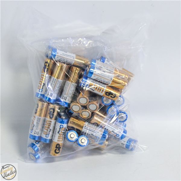 25 X 2PKS = 50 TOTAL AA ALKALINE BATTERIES