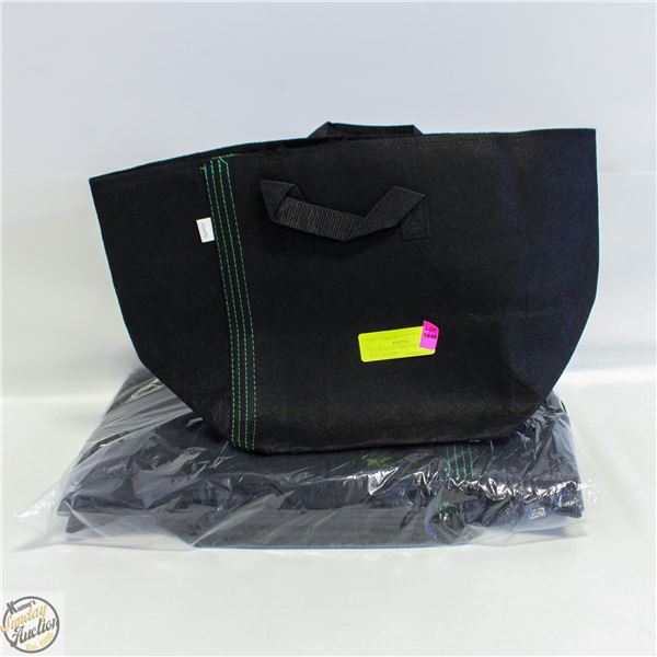 10 X 3 GALLON FABRIC GROW BAGS WITH HANDLES