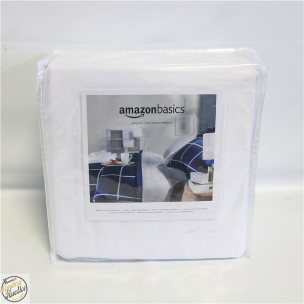 DOUBLE WATERPROOF MATTRESS PROTECTOR AMAZON BASICS