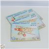 Image 1 : 4 WOODCRAFT AIRPLANE ASSEMBLY KITS W/MOVING PARTS