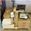 Image 1 : PALLET OF OFFICE SUPPLIES NEW + USED